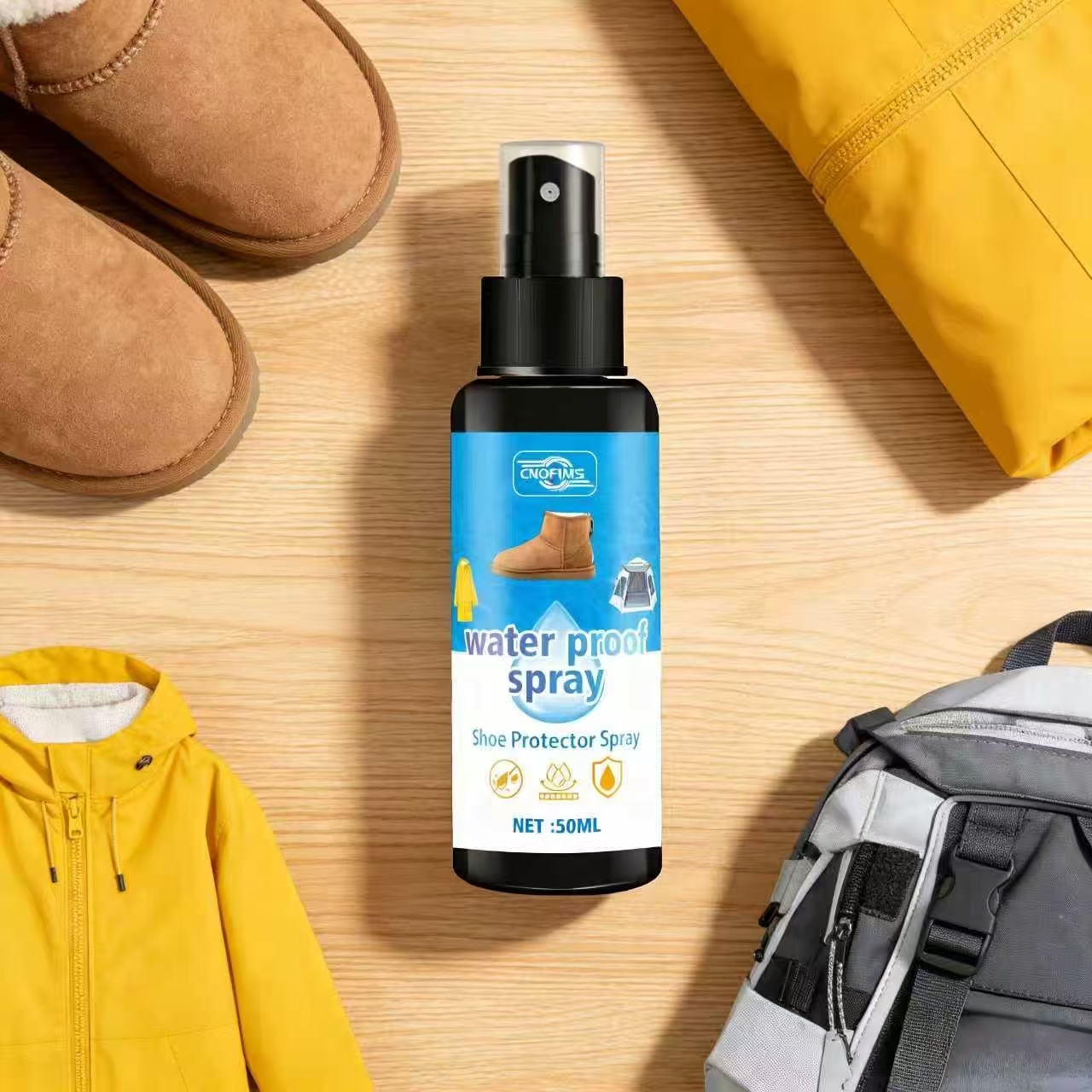 Waterproof Spray Shoe - 50ML Waterproof Shoe Protector Spray -