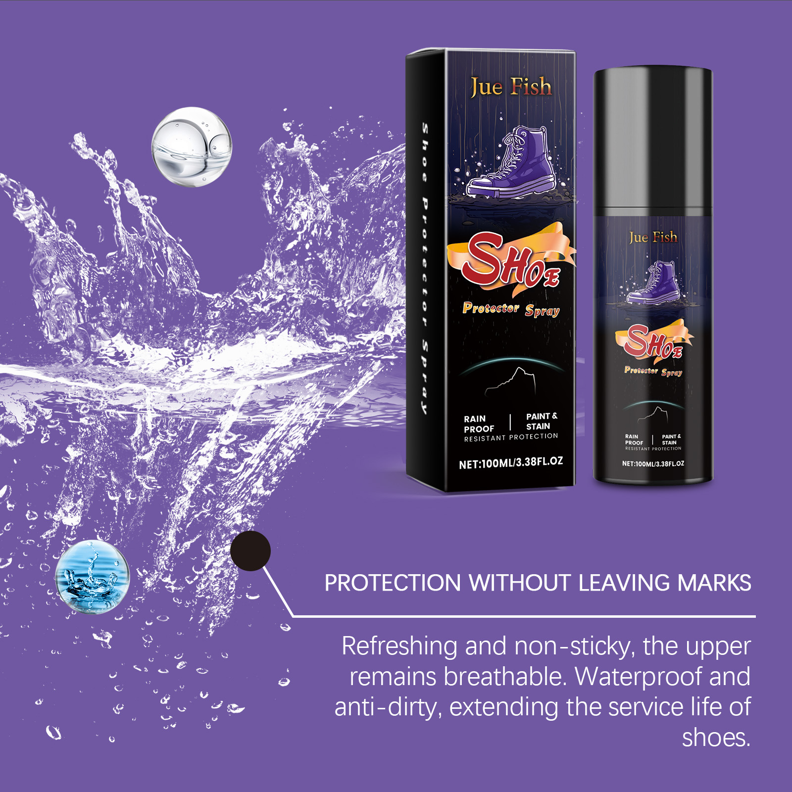 100ML Shoe Protector Spray Cle – Waterproof Spray Shoe recenzja i cena