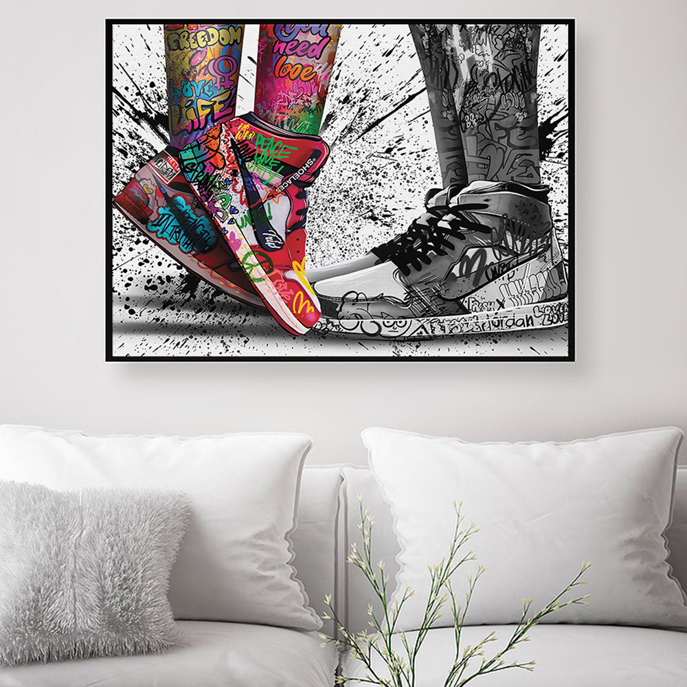 Fashion Graffiti Artwork Sneak – Waterproof Spray Shoe recenzja i cena