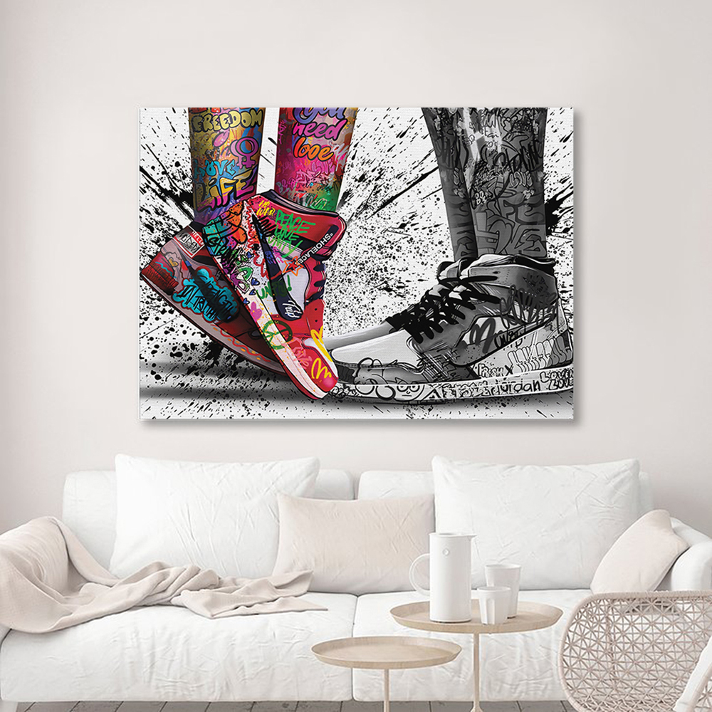 Fashion Graffiti Artwork Sneak – Waterproof Spray Shoe recenzja i cena