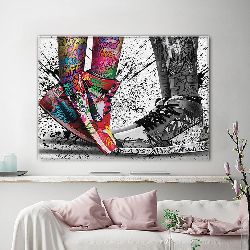 Fashion Graffiti Artwork Sneak – Waterproof Spray Shoe recenzja i cena