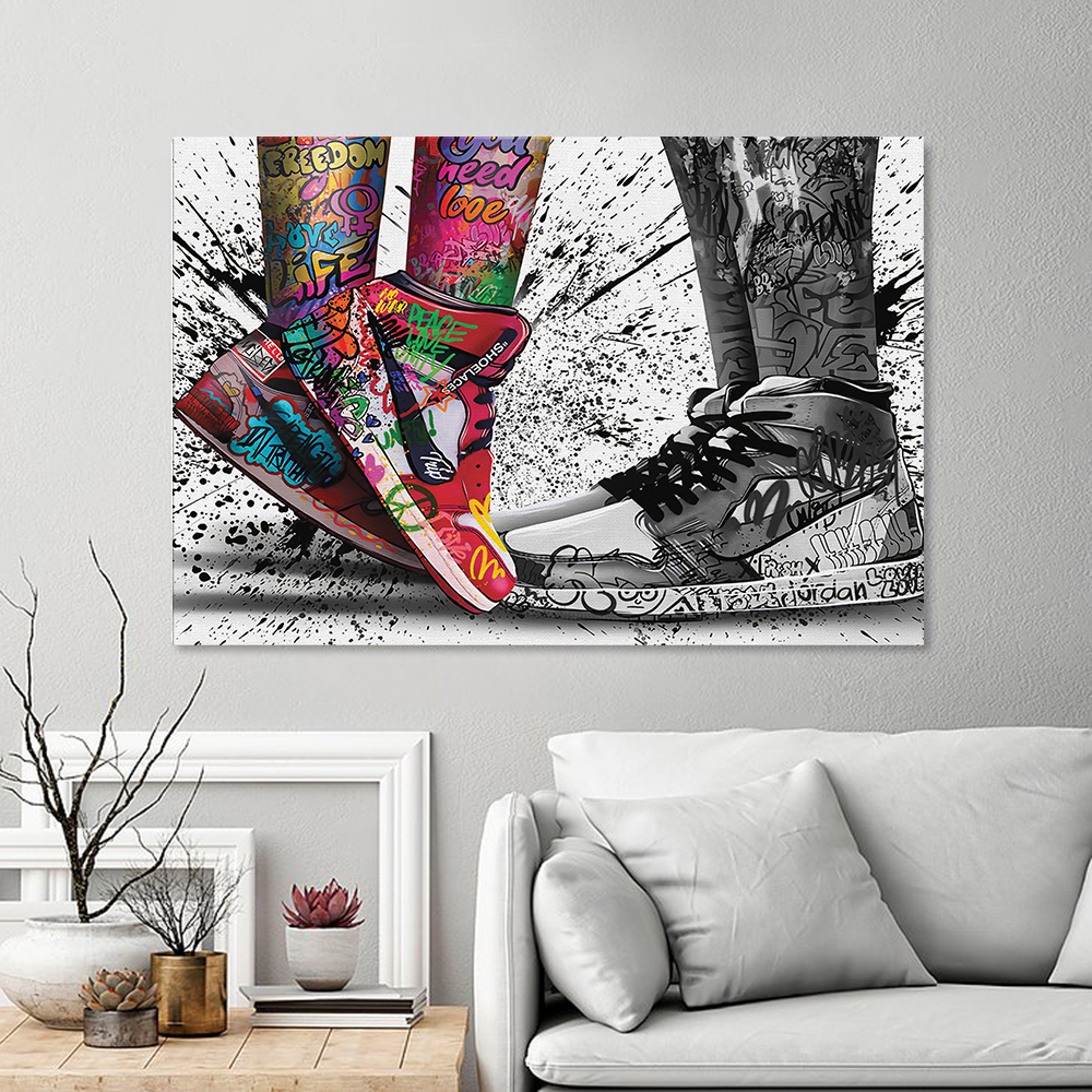 Fashion Graffiti Artwork Sneak – Waterproof Spray Shoe recenzja i cena