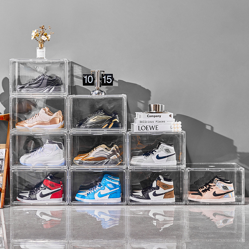 Fully Transparent AJ Shoe Box  – Shoe Box Display recenzja i cena