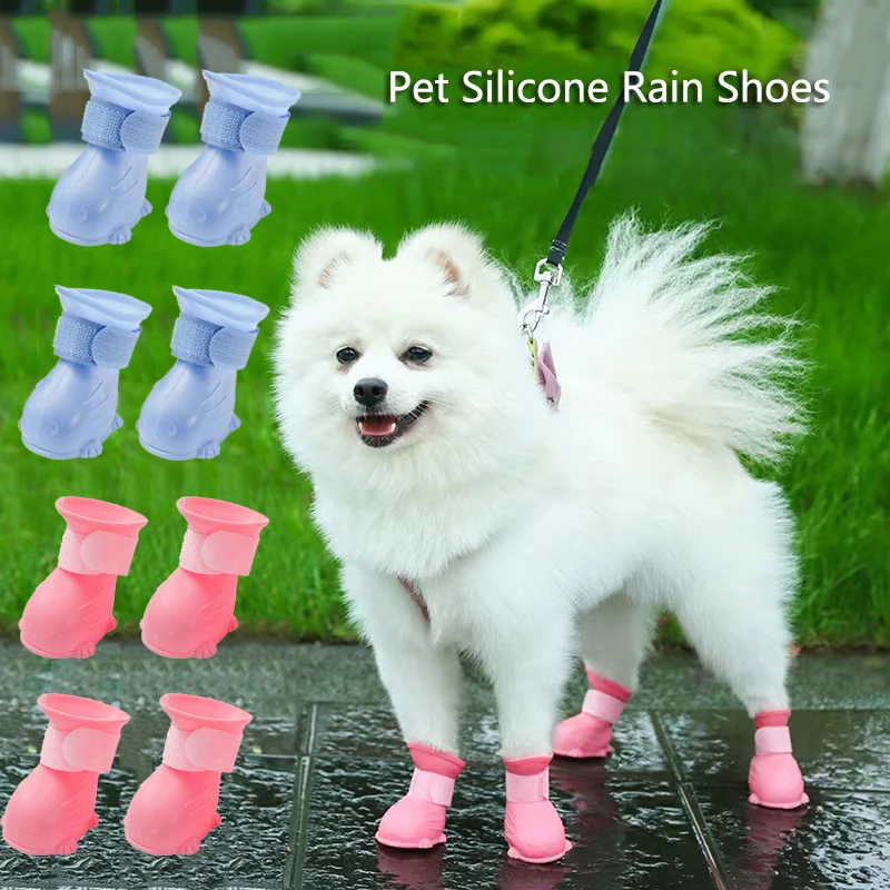 4-Piece Waterproof Dog Rain Sh – Shoe Polish Cream recenzja i cena