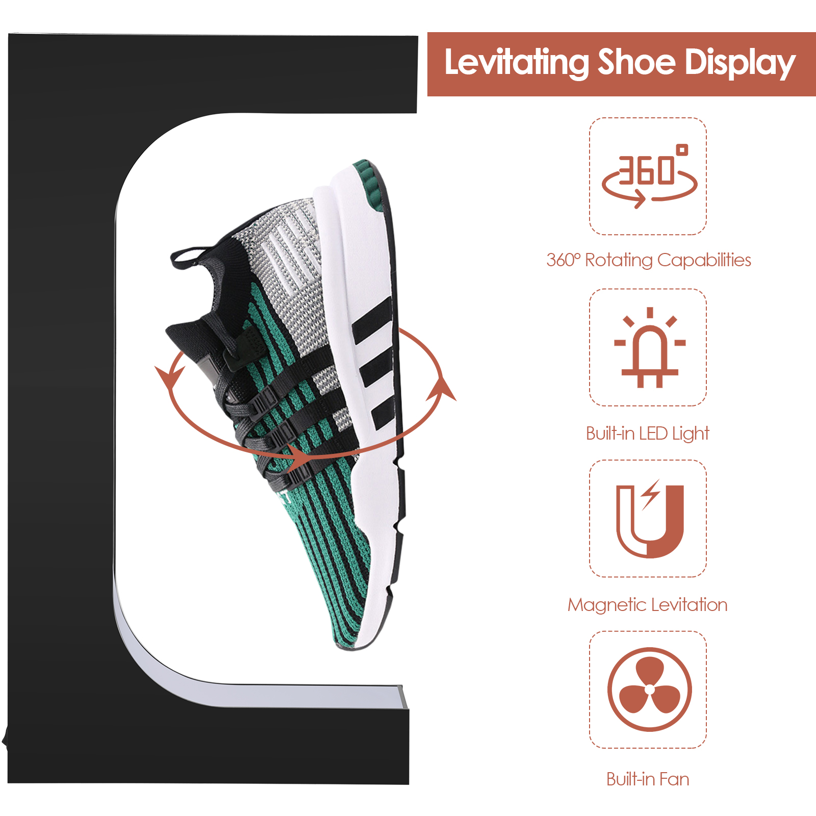 Floating Shoe Display Magnetic – Shoe Box Display recenzja i cena