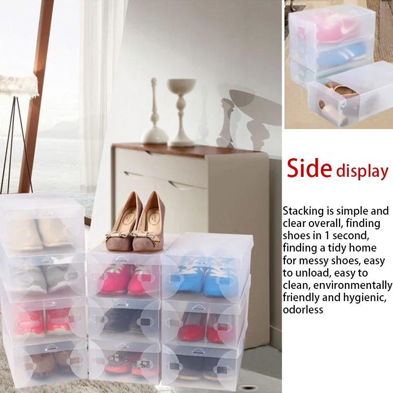 12 Piece Transparent Shoe Box  – Shoe Box Display recenzja i cena