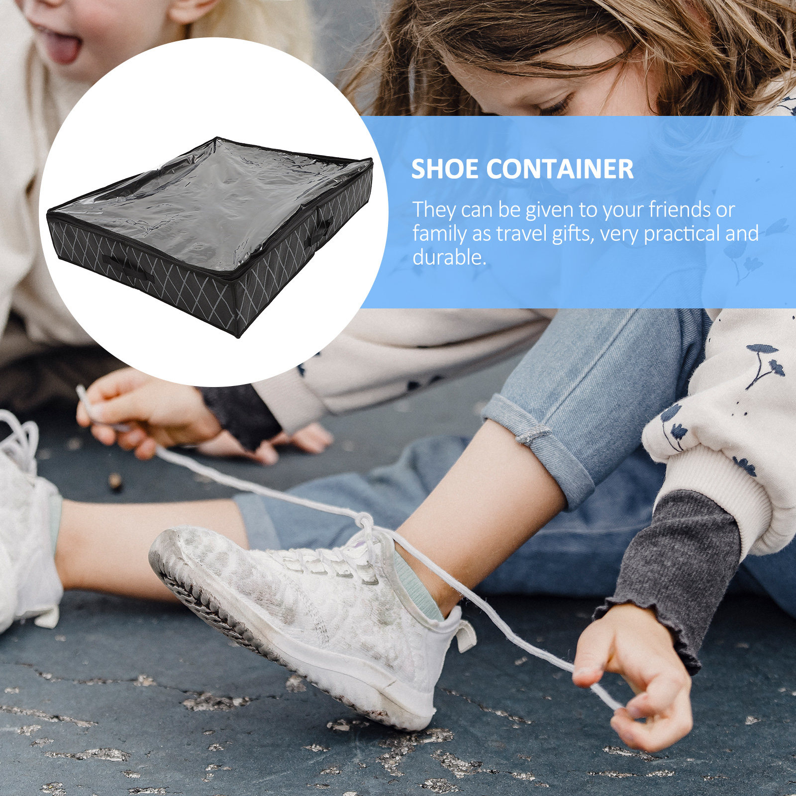 Underbed Shoe Organizer Travel – Shoe Bag Dust recenzja i cena