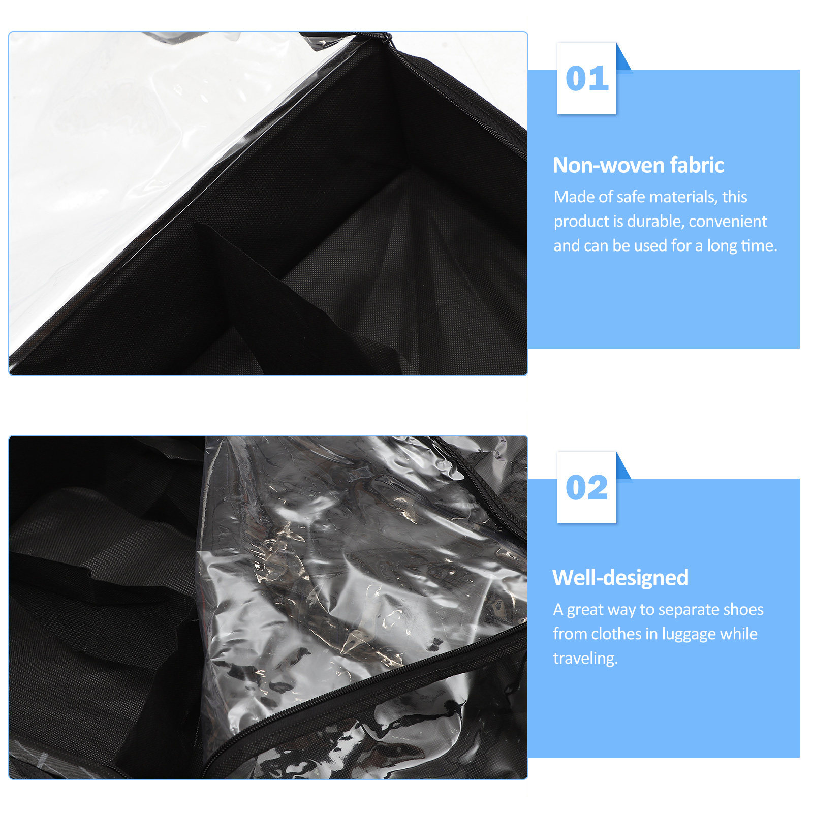Underbed Shoe Organizer Travel – Shoe Bag Dust recenzja i cena