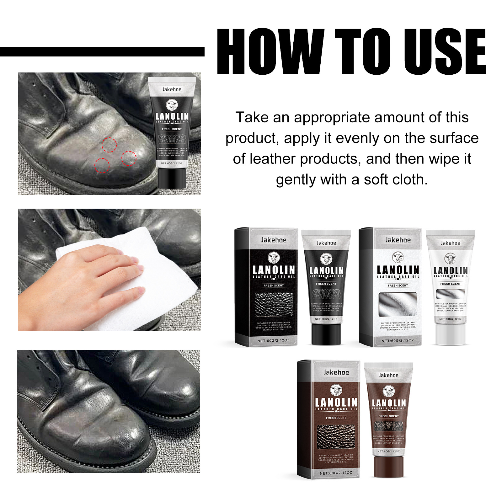 Leather Maintenance Oil Shoes  – Shoe Bag Dust recenzja i cena
