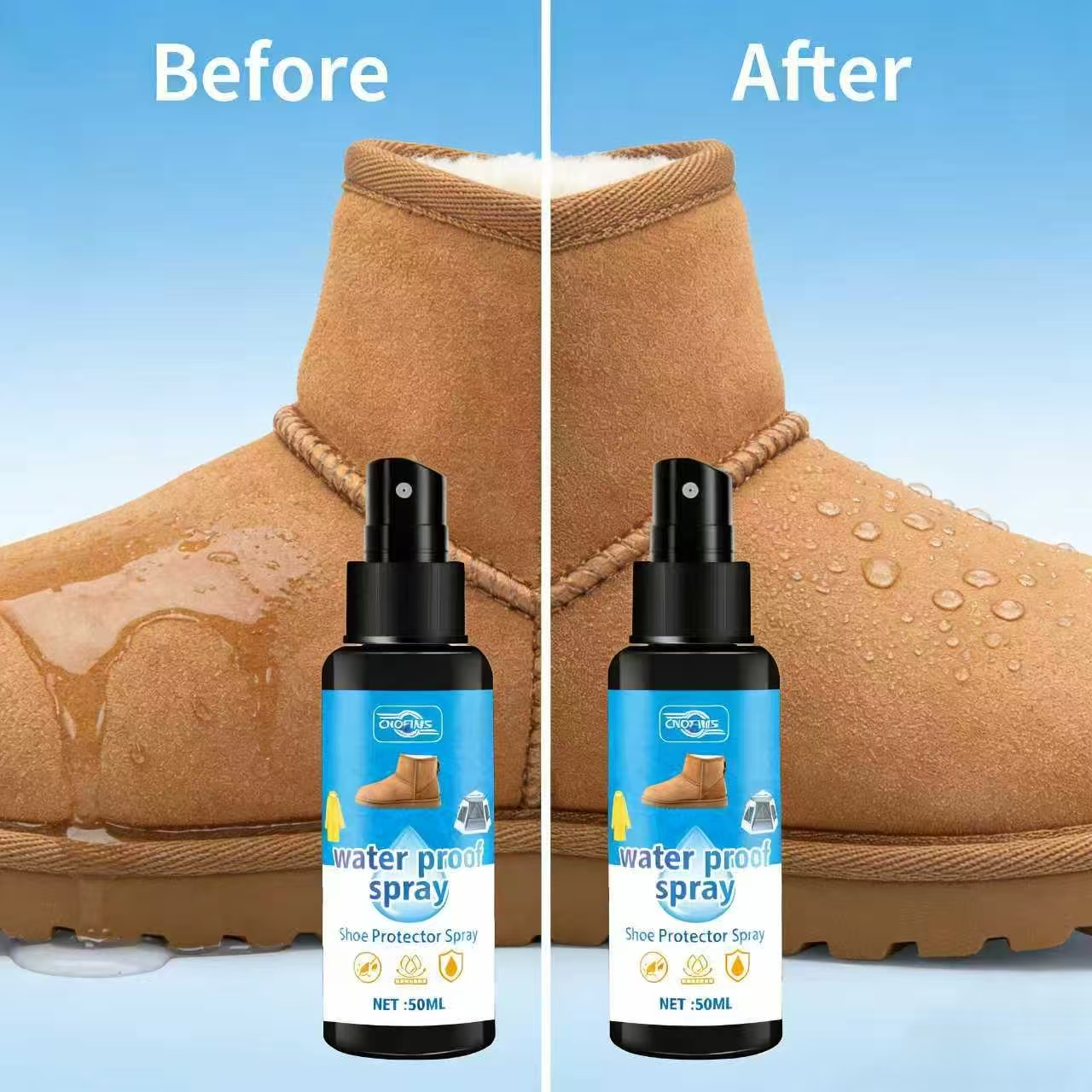 50ML Waterproof Shoe Protector – Waterproof Spray Shoe recenzja i cena