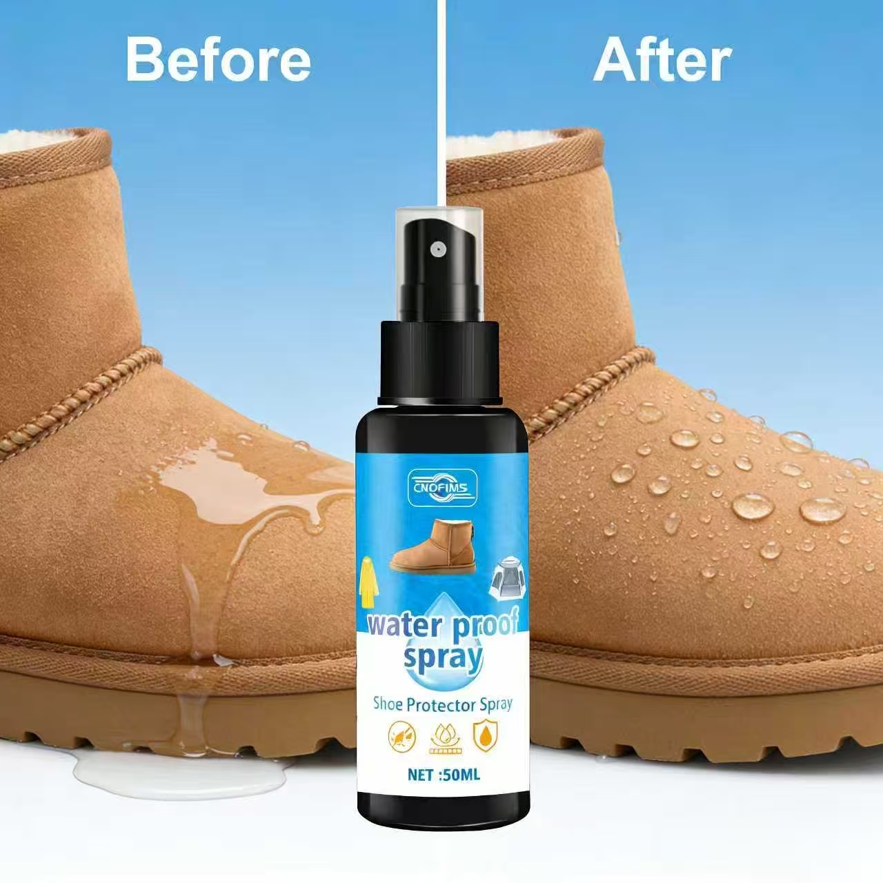 50ML Waterproof Shoe Protector – Waterproof Spray Shoe recenzja i cena