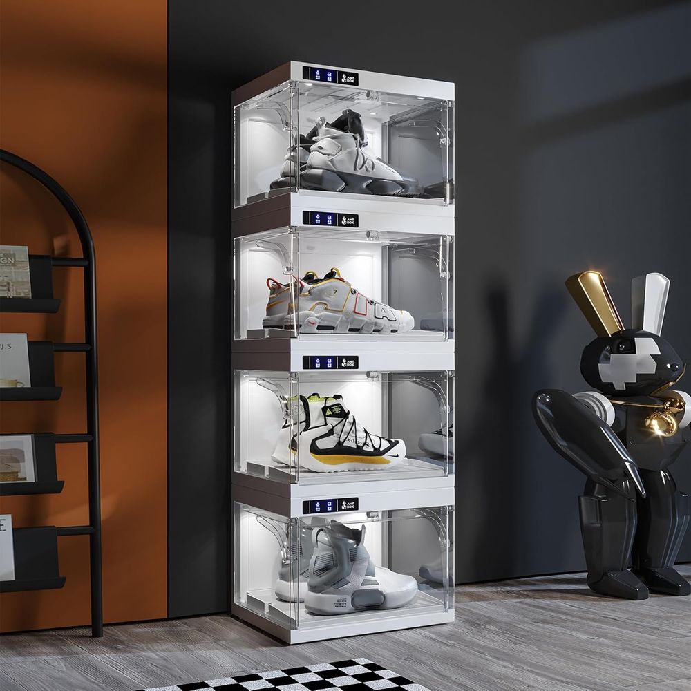 Smart LED Shoe Organizer, Clea – Shoe Box Display recenzja i cena
