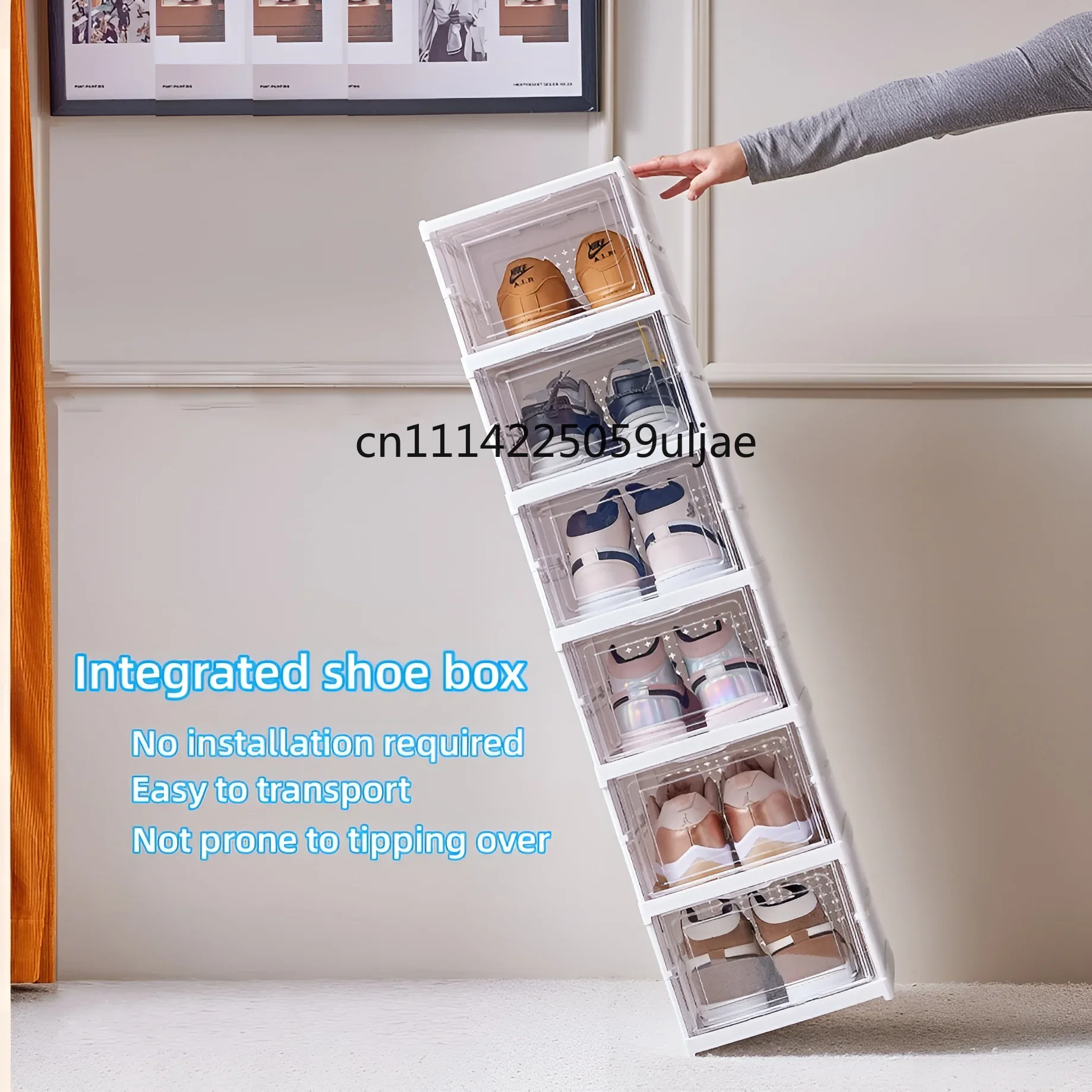 6 Layers Shoes Box Foldable Tr – Shoe Box Display recenzja i cena