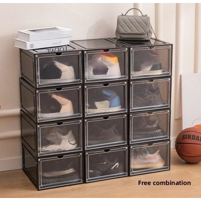 Clear Acrylic Shoe Storage Box – Shoe Box Display recenzja i cena