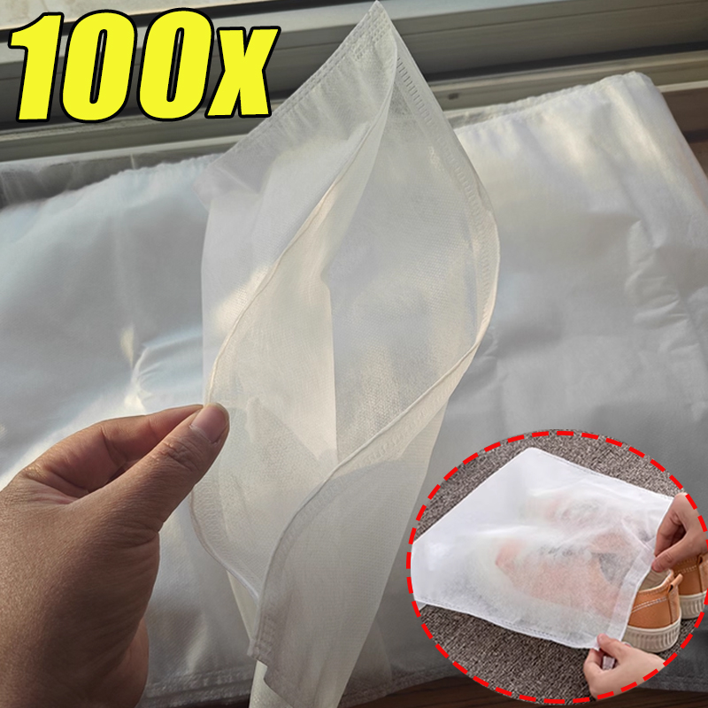 1-100pcs Shoe Storage Bag Whit – Shoe Bag Dust recenzja i cena
