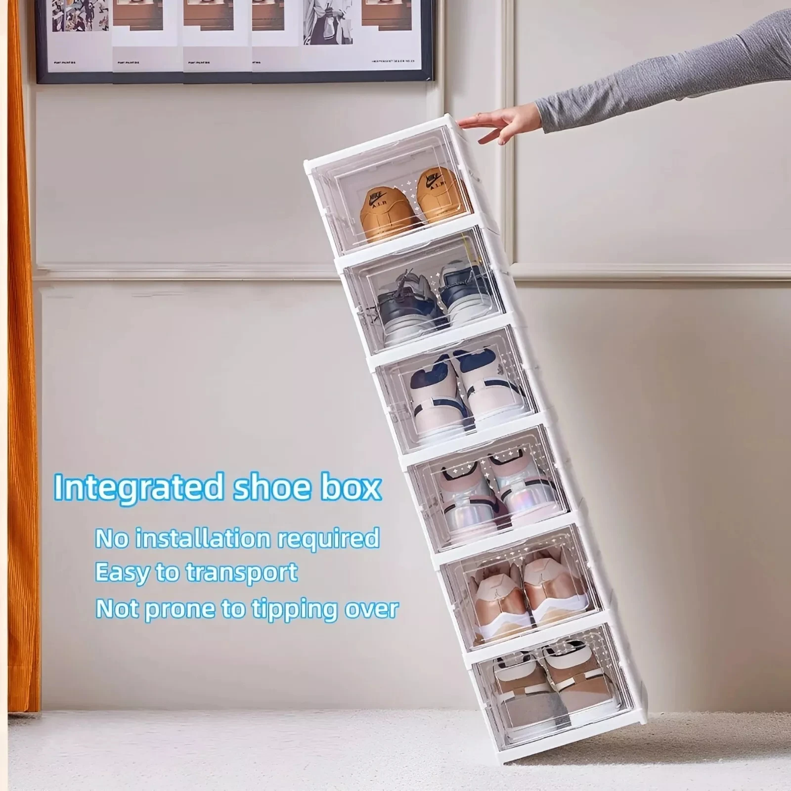 3/6 Layers Foldable Shoes Stor – Shoe Box Display recenzja i cena