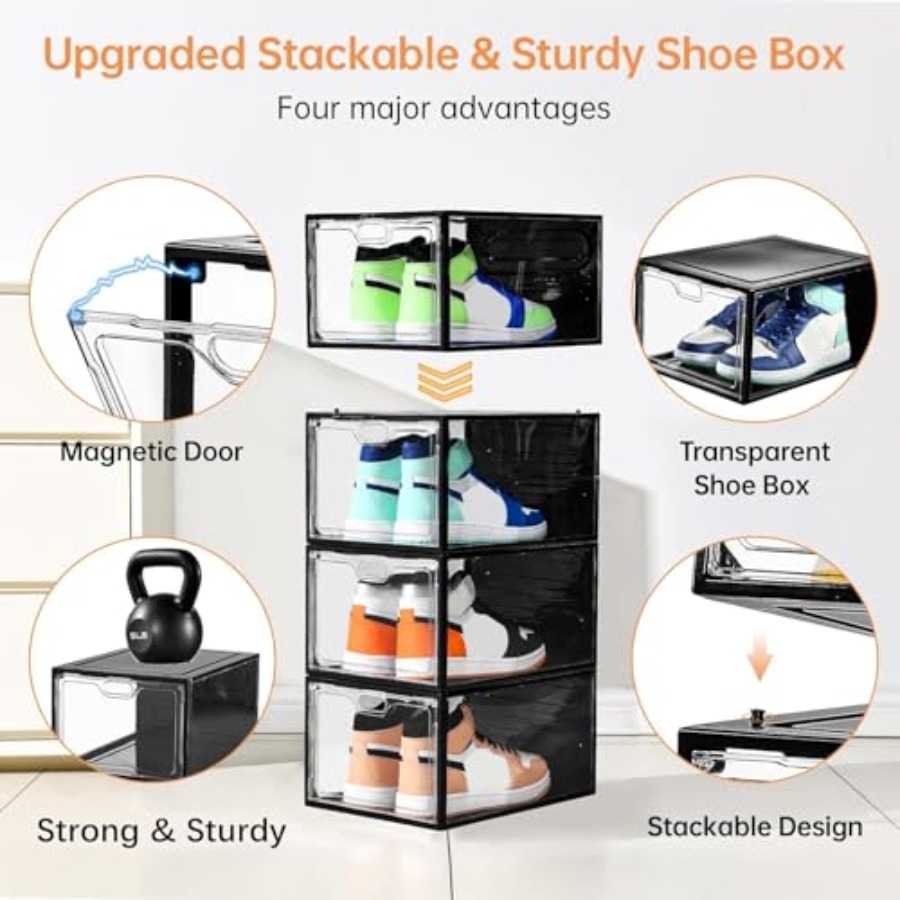 Pack Large Shoe Storage Box, S – Shoe Box Display recenzja i cena