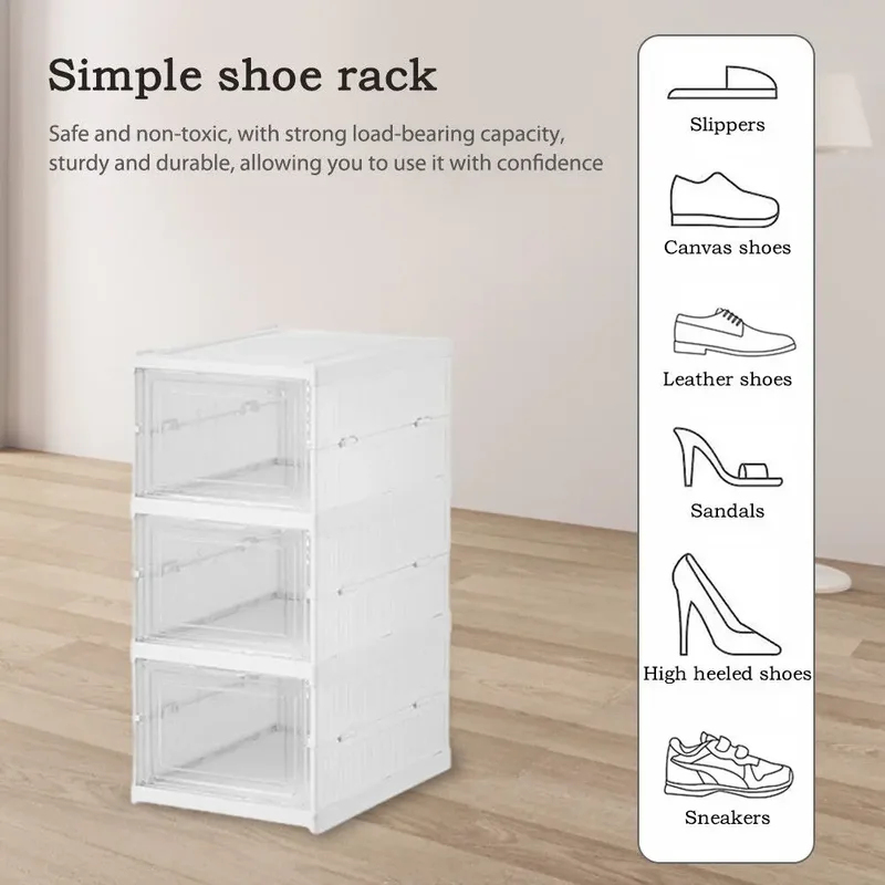 6 Layers Foldable Transparent  – Shoe Box Display recenzja i cena