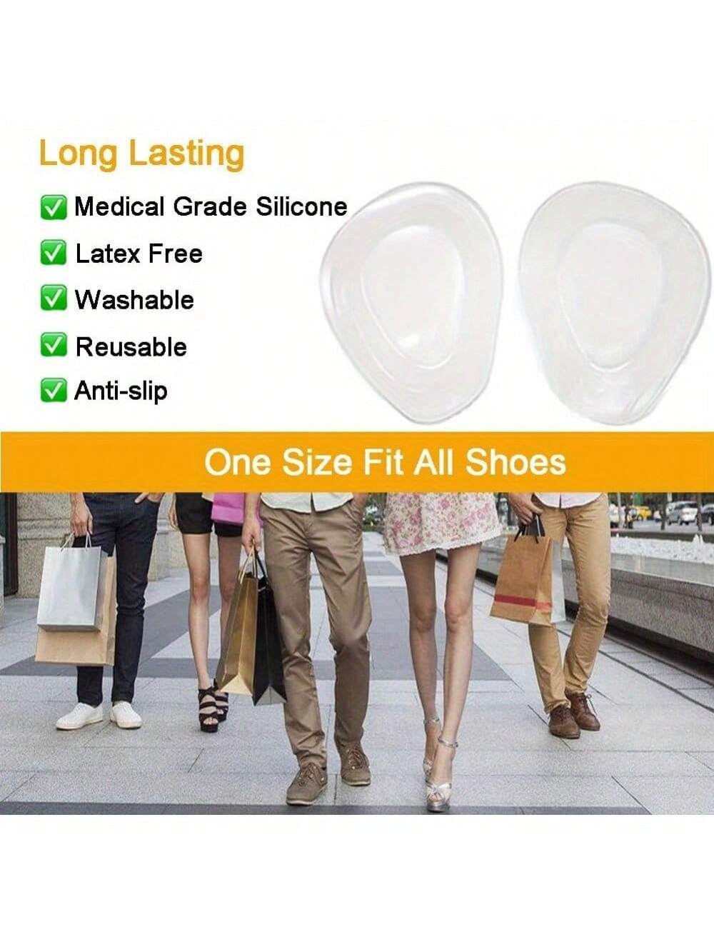 Silicone Metatarsal Pads Self- – Shoe Polish Cream recenzja i cena