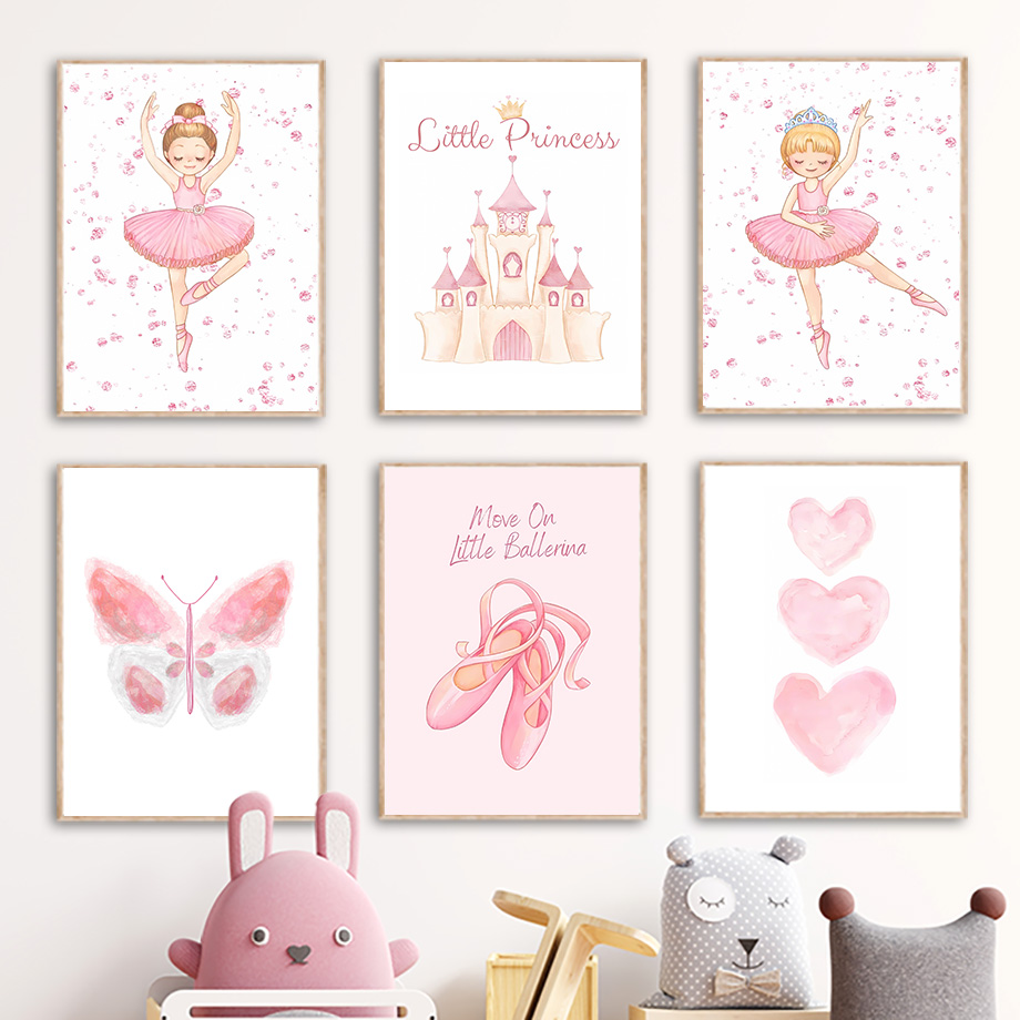 Pink Nursery Custom Girl Name  – Waterproof Spray Shoe recenzja i cena