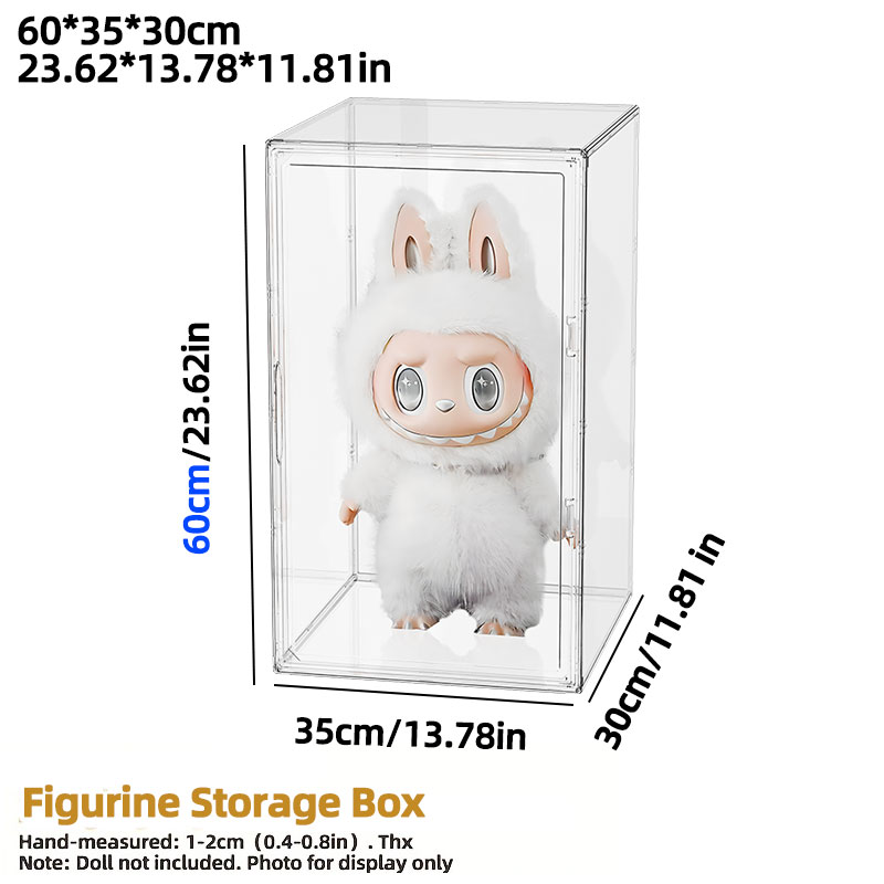 60x35x30cm Large Clear Stackab – Shoe Box Display recenzja i cena